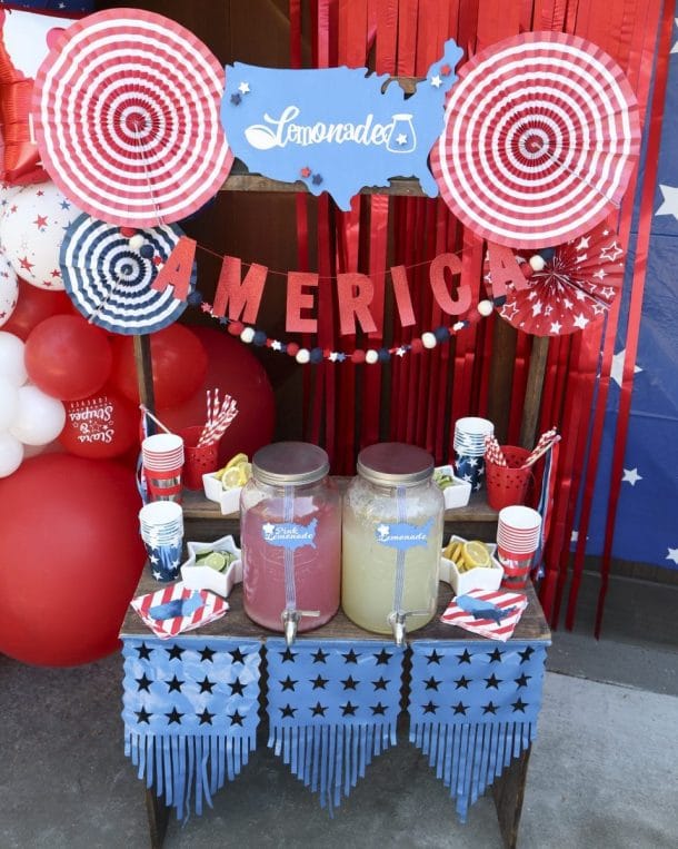 4th of July Patriotic Block Party Ideas - Fern and Maple