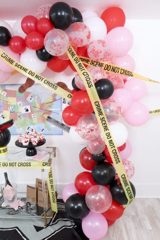 Easy Halloween Murder Mystery Party Decor 