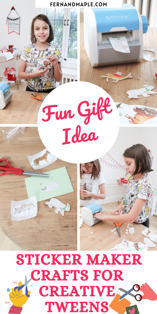 Top Gift Pick for Crafty Kids: Mini Sticker Maker - Fern and Maple