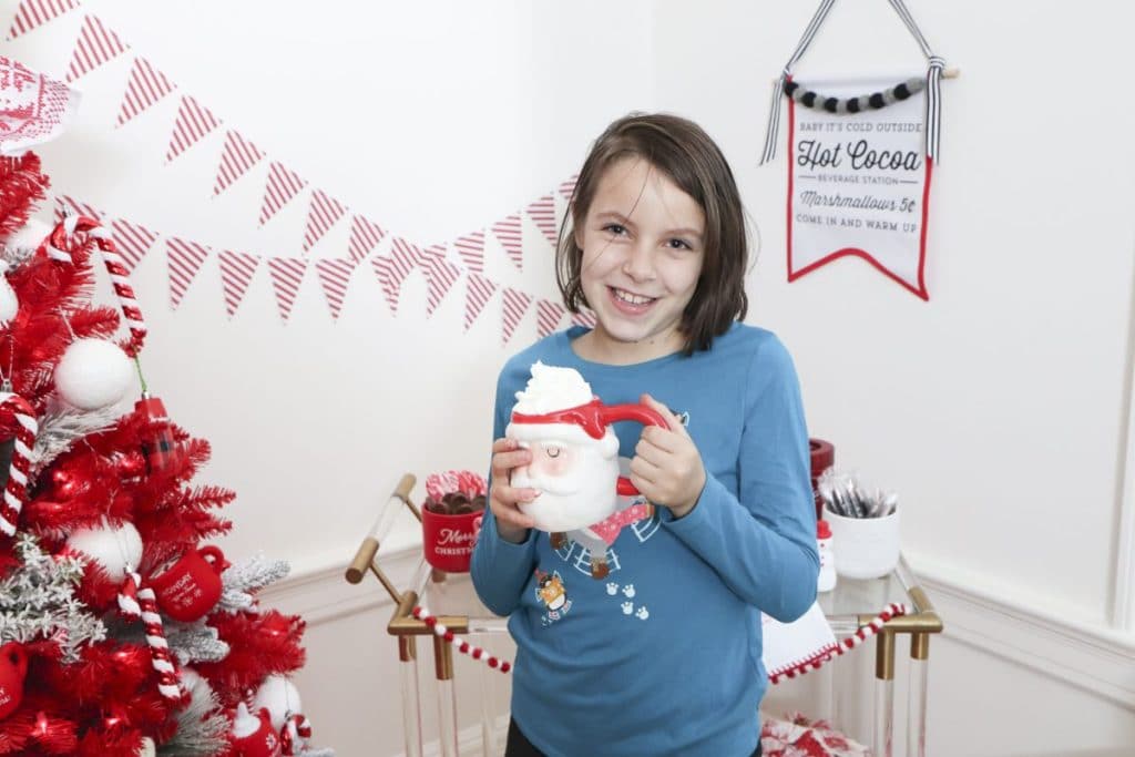 Holiday Hot Cocoa, Tea, and Coffee Station