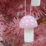 Cute & Easy DIY Christmas Toadstool Ornaments