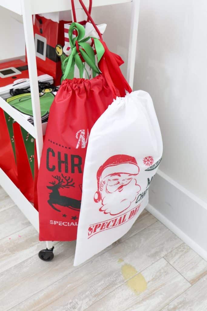 Jumbo Plastic Christmas Bags - Box & Wrap