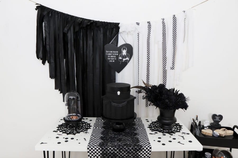 wickedly-wonderful-wednesday-addams-party-ideas-fern-and-maple