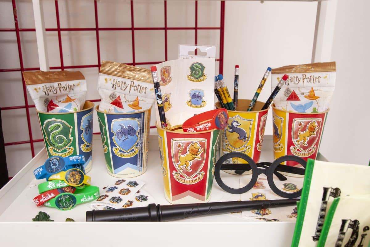 Harry Potter party bag stickers