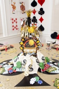 Casino Night Table Setting Ideas - Fern and Maple