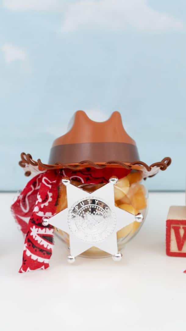 DIY Mini Candy Jar Party Favors for Kid's Parties Fern and Maple