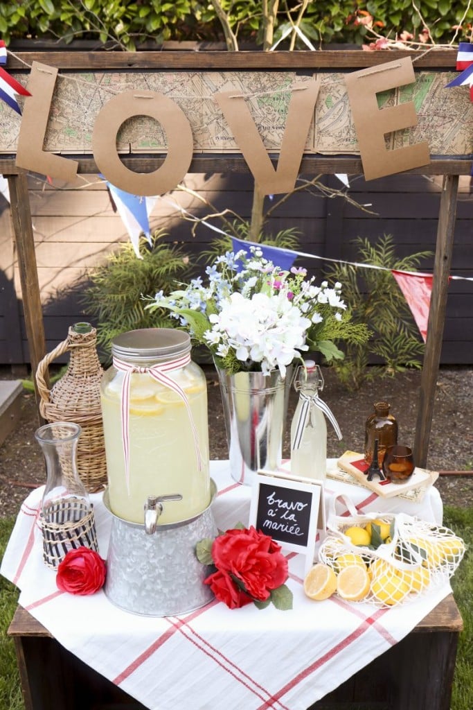 French Wedding Shower Ideas