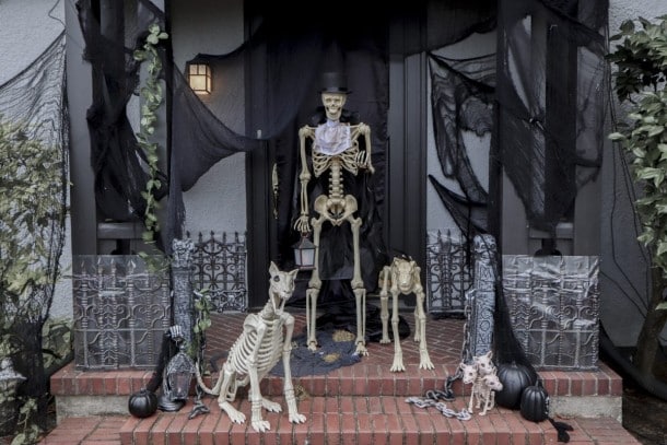 Pet Cemetery Halloween Yard Decoration Ideas - Fern and Maple