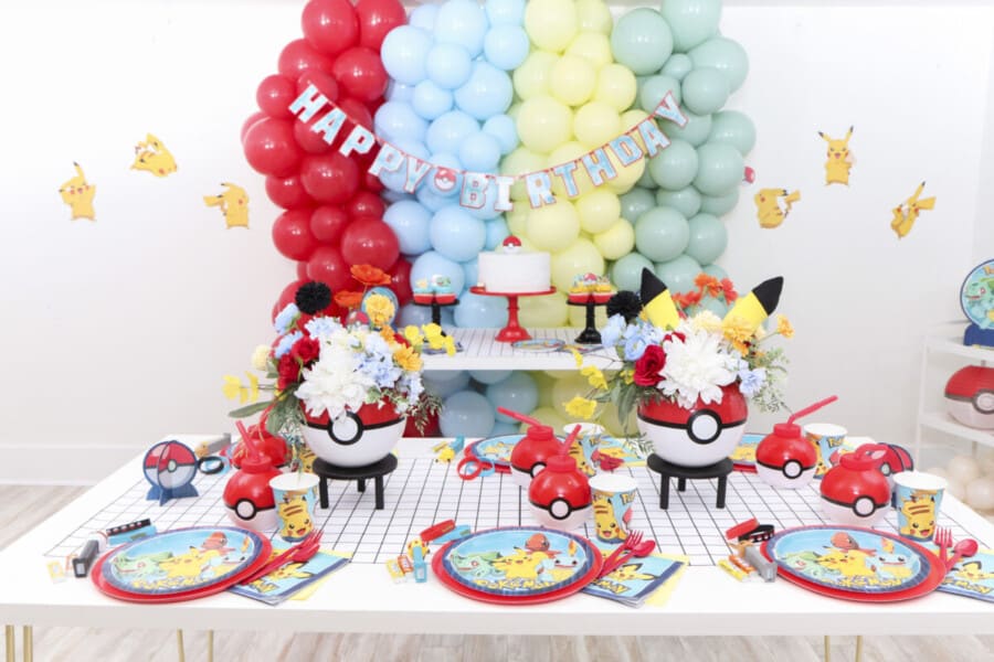 Pokémon Birthday Party - Fern and Maple