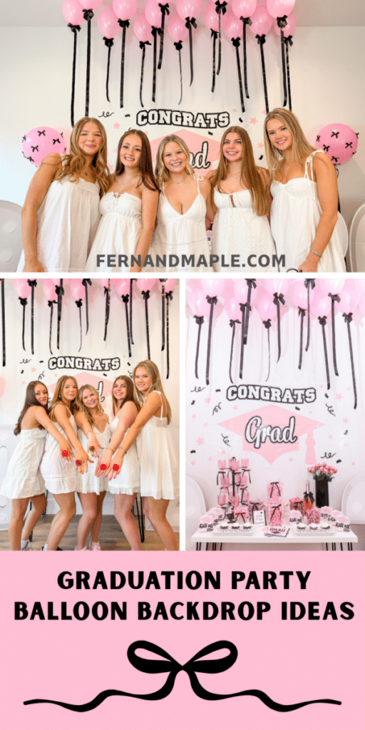 Graduation Party Balloon Backdrop Ideas — fernandmaple.com