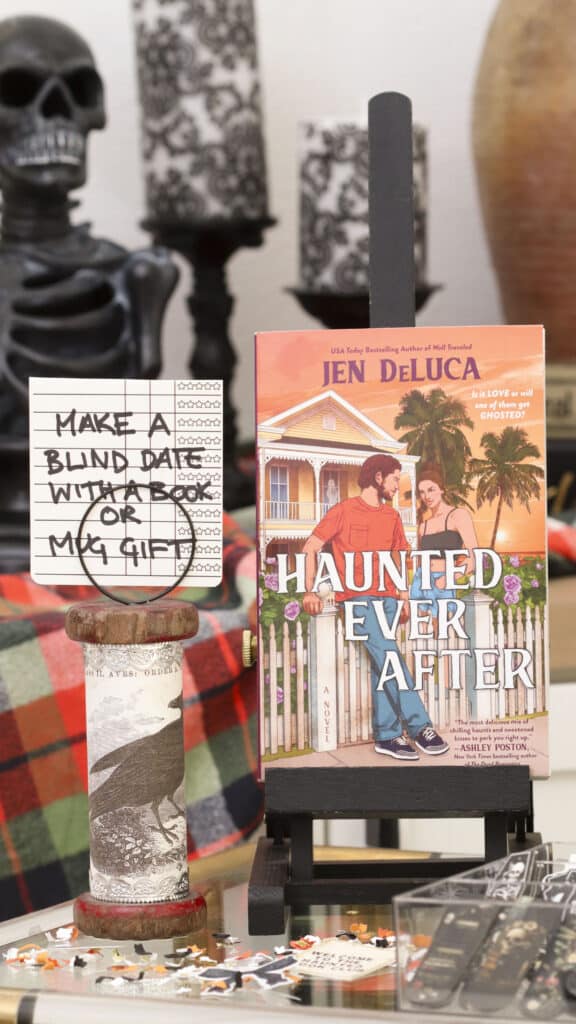 This month's book club pick: Haunted Ever After by Jen DeLuca.