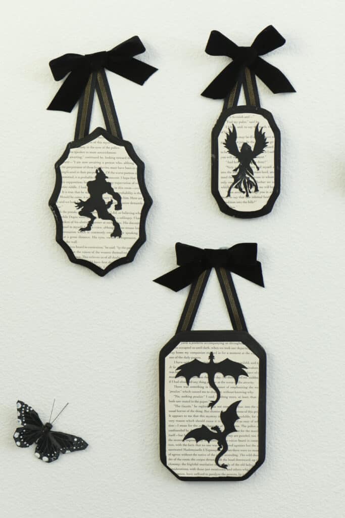 Dark romantasy book club wall decor