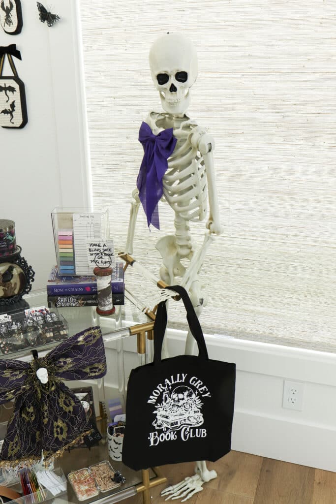 morally grey book club book bags